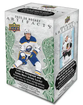 2025-26 Upper Deck Artifacts Hockey Blaster Box