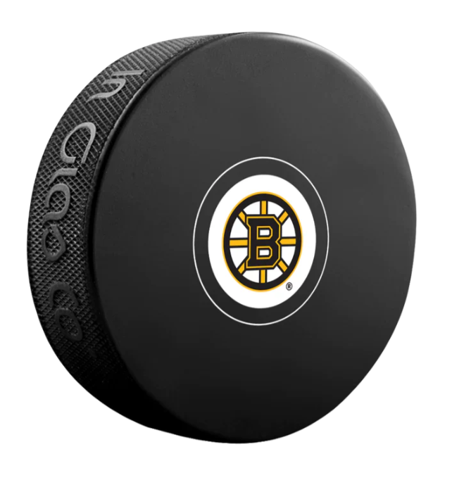 Pre-Order - Morgan Geekie Autographed Boston Bruins Hockey Puck
