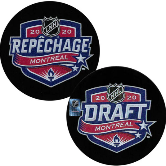 Pre-Order - Jake Sanderson Autographed 2020 NHL Draft Hockey Puck