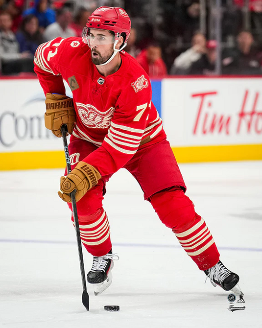 Pre-Order - Dylan Larkin - Autographed Detroit Red Wings Centennial 8x10 Photo