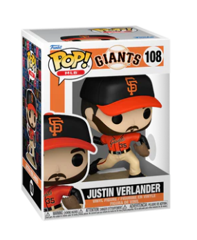 Funko Pop! MLB San Francisco Giants Justin Verlander #108