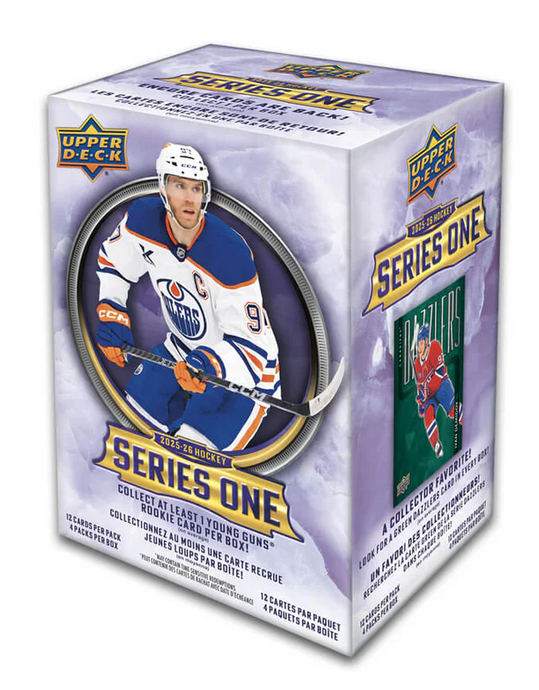 2025-26 Upper Deck Hockey Series 1 Blaster Box