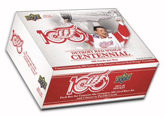2025-26 Upper Deck Detroit Red Wings Centennial Box Set