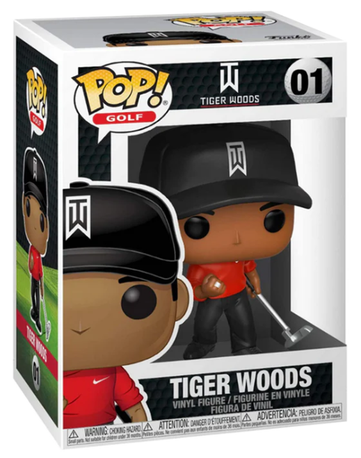 Funko Pop! Golf Tiger Woods Red Shirt #01