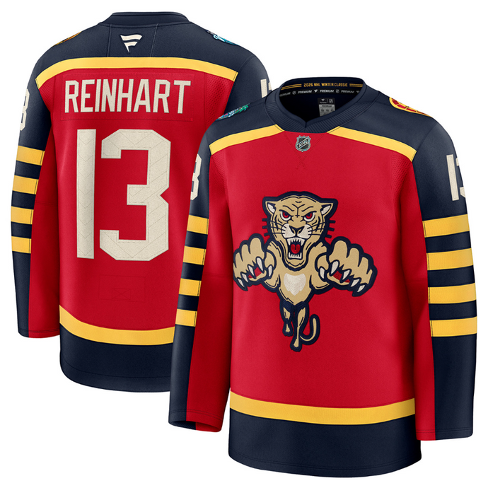 Sam Reinhart Florida Panthers Fanatics 2026 NHL Winter Classic Premium Jersey