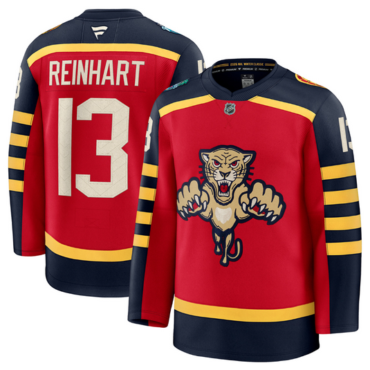 Sam Reinhart Florida Panthers Fanatics 2026 NHL Winter Classic Premium Jersey