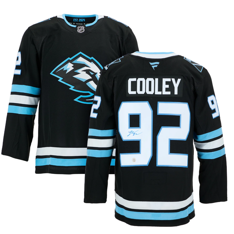 Load image into Gallery viewer, Logan Cooley Autographed Utah Mammoth Fanatics Premium Jersey

