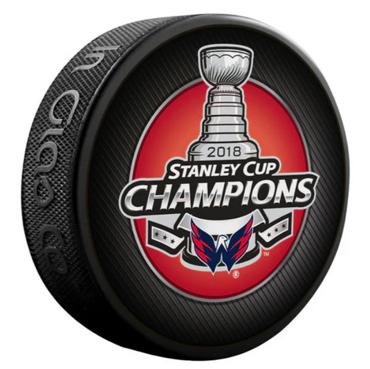 Pre-Order - John Carlson - Autographed Washington Capitals 2018 Stanley Cup Hockey Puck