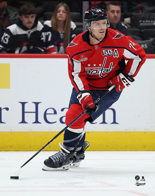 Pre-Order - John Carlson - Autographed Washington Capitals Home 8x10 Photo