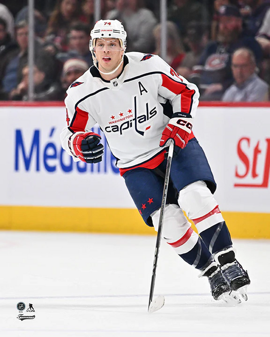 Pre-Order - John Carlson - Autographed Washington Capitals Away 8x10 Photo