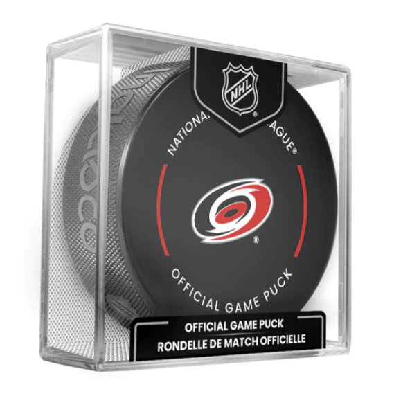 Pre-Order - Dougie Hamilton Autographed Carolina Hurricanes Official Hockey Puck