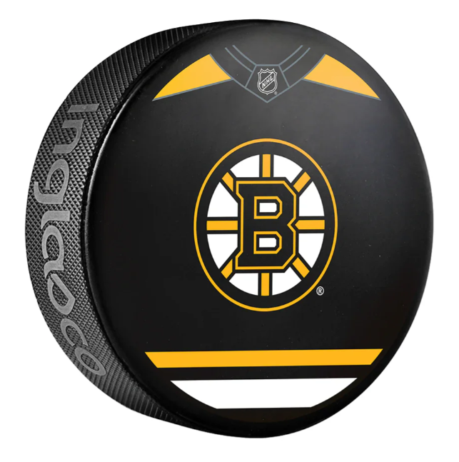 Pre-Order - Dougie Hamilton Autographed Boston Bruins Jersey Collector Hockey Puck