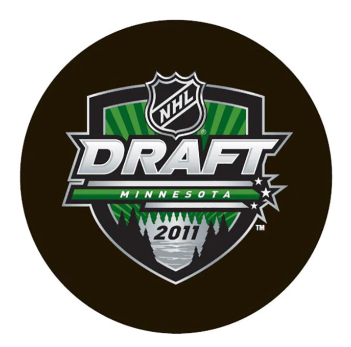 Pre-Order - Dougie Hamilton Autographed 2011 NHL Draft Hockey Puck