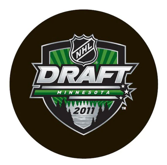 Pre-Order - Dougie Hamilton Autographed 2011 NHL Draft Hockey Puck