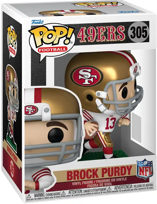 Funko Pop! NFL San Franciso 49ers Brock Purdy #305