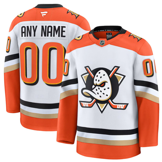 Pre-Order - Cutter Gauthier Autographed Anaheim Ducks Away Fanatics Premium Jersey