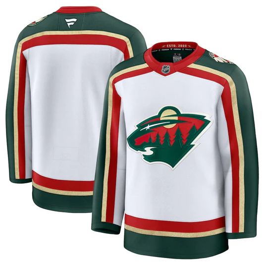 Minnesota Wild 25th Anniversary Fanatics Premium Jersey