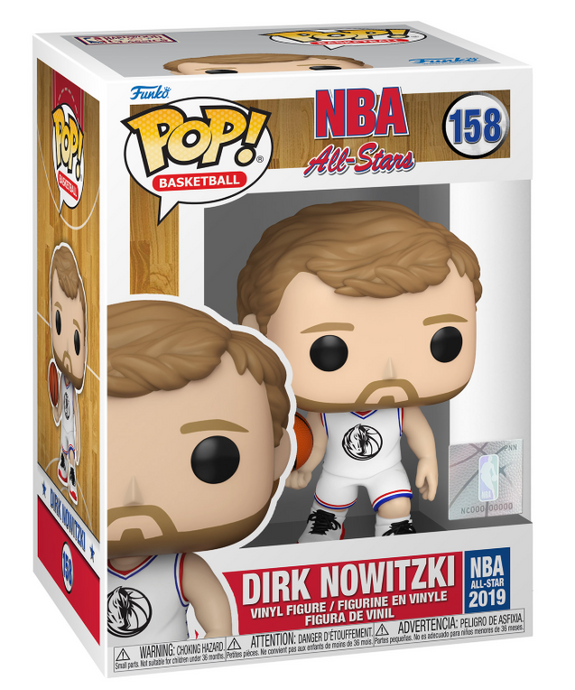 Funko Pop! NBA Dallas Mavericks Dirk Nowitzki #158