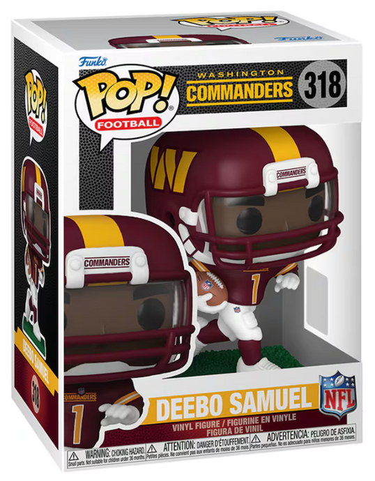 Funko Pop! NFL Washington Commanders Deebo Samuel #318