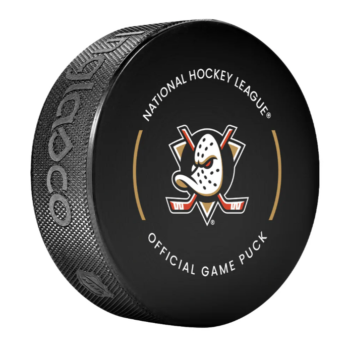 Pre-Order - Lukas Dostal Autographed Anaheim Ducks Official Hockey Puck