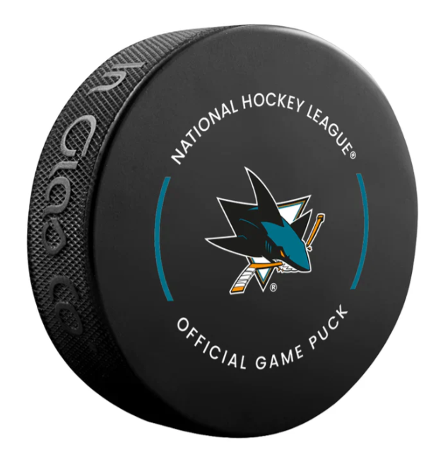 Pre-Order - William Eklund - Autographed San Jose Sharks Official Hockey Puck