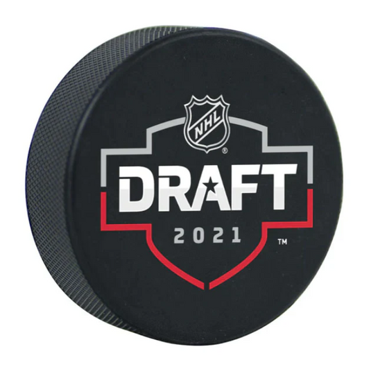Pre-Order - William Eklund - Autographed 2021 NHL Draft Hockey Puck