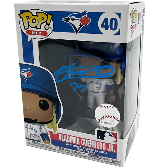 Autographed Funko Pop! MLB Toronto Blue Jays Vladimir Guerrero Jr. #40