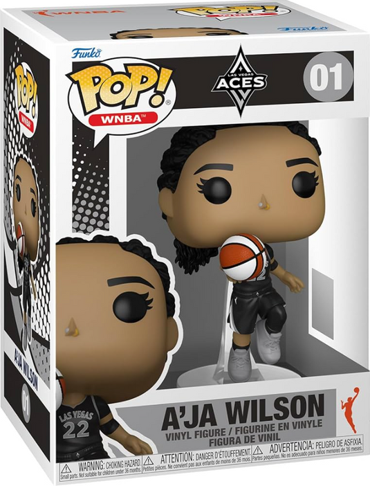Funko Pop! WNBA Las Vegas Aces A'Ja Wilson #01