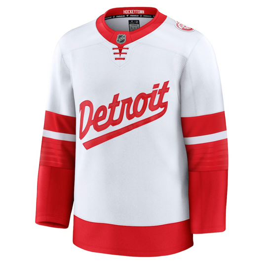 Detroit Red Wings Fanatics White 2025 NHL Stadium Series Premium Jersey