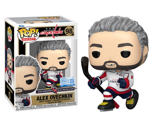 Funko Pop! NHL Washington Capitals Alex Ovechkin All-Time Scorer #98