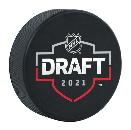 Pre-Order - Jackson Blake Autographed 2021 NHL Draft Hockey Puck