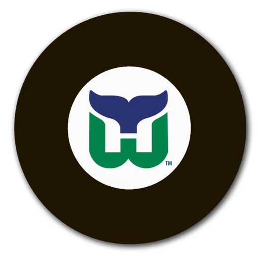 Pre-Order - Seth Jarvis - Autographed Hartford Whalers Hockey Puck