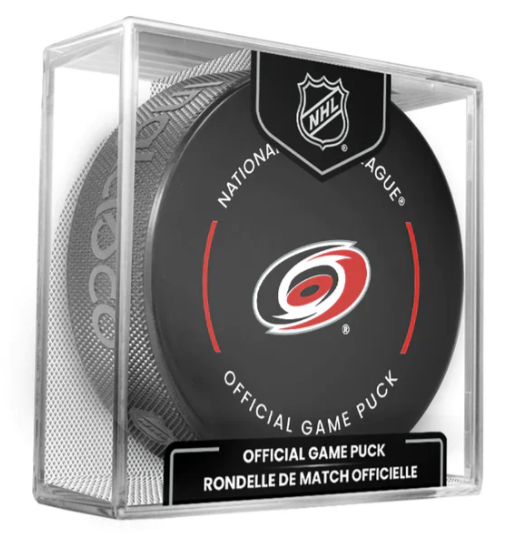 Pre-Order - Jackson Blake Autographed Carolina Hurricanes Official Hockey Puck