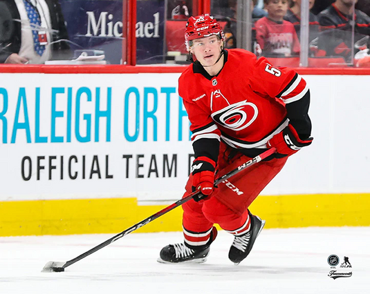 Pre-Order - Jackson Blake Autographed Carolina Hurricanes Alternate 8x10 Photo