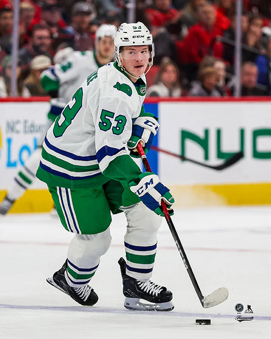 Pre-Order - Jackson Blake Autographed Carolina Hurricanes Heritage 8x10 Photo