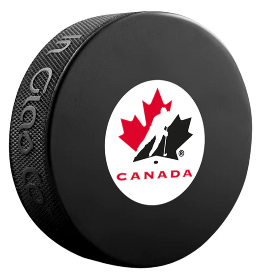 Pre-Order - Seth Jarvis - Autographed Team Canada Hockey Puck