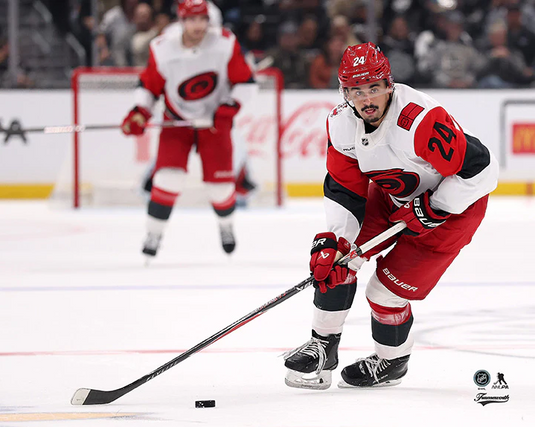 Pre-Order - Seth Jarvis - Autographed Carolina Hurricanes Away 8x10 Photo