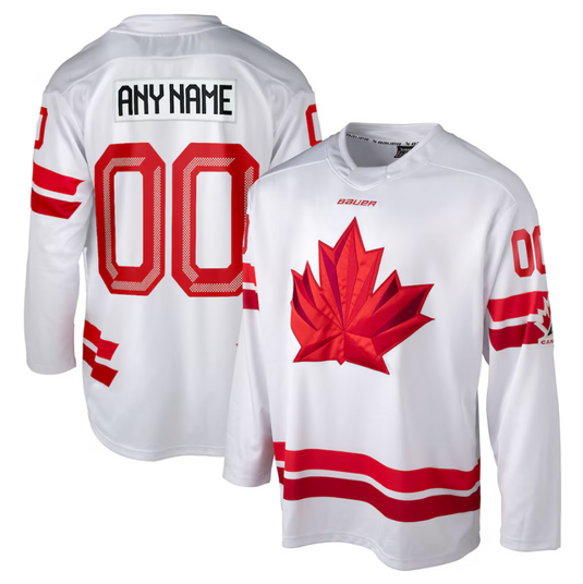 Pre-Order - Seth Jarvis - Autographed Bauer 2026 Olympics Team Canada Replica White Jersey