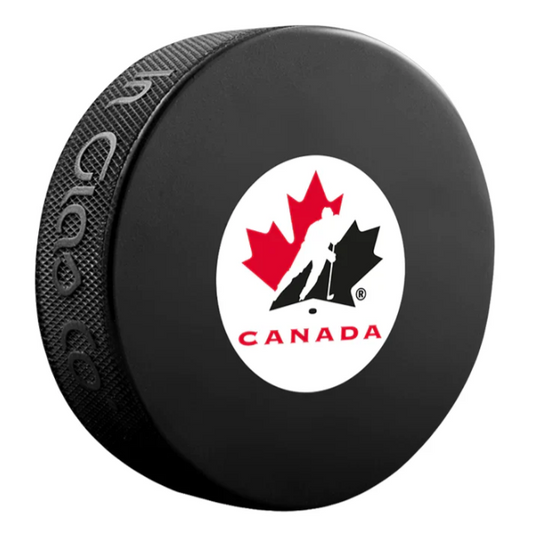 Pre-Order - Sam Bennett Autographed Team Canada Hockey Puck