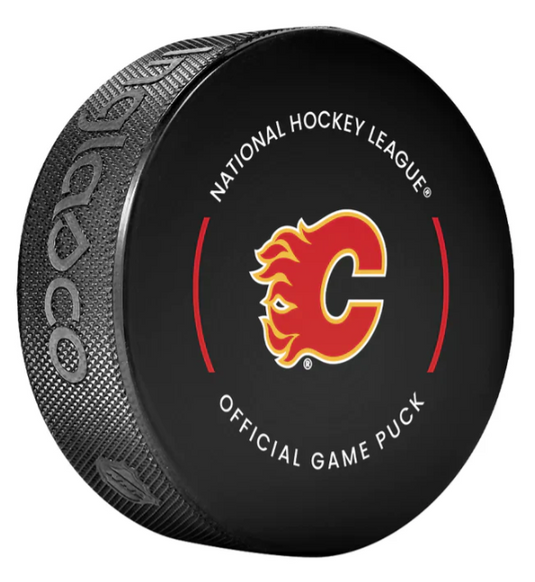 Pre-Order - Sam Bennett Autographed Calgary Flames Official Hockey Puck