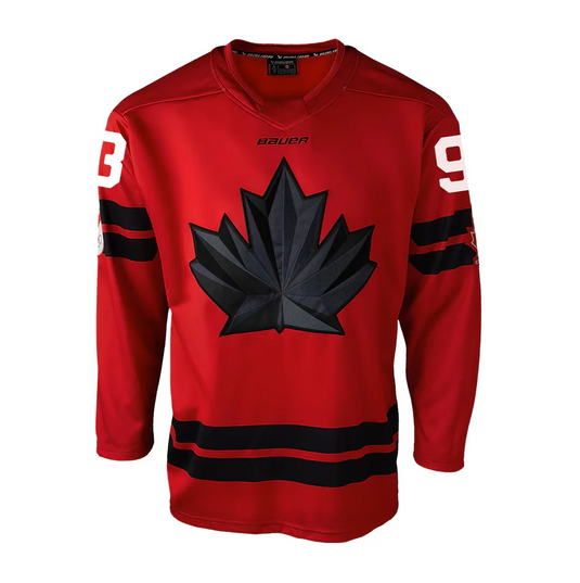 Mitch Marner - Autographed Bauer 2026 Olympics Team Canada Replica Red Jersey Inscribed "1st Olympics" (Limited Edition of 93)