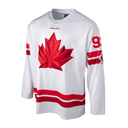 Mitch Marner - Autographed Bauer 2026 Olympics Team Canada Replica White Jersey Inscribed "1st Olympics" (Limited Edition of 93)