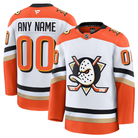 Pre-Order - Pavel Mintyukov Autographed Anaheim Ducks Away Fanatics Premium Jersey