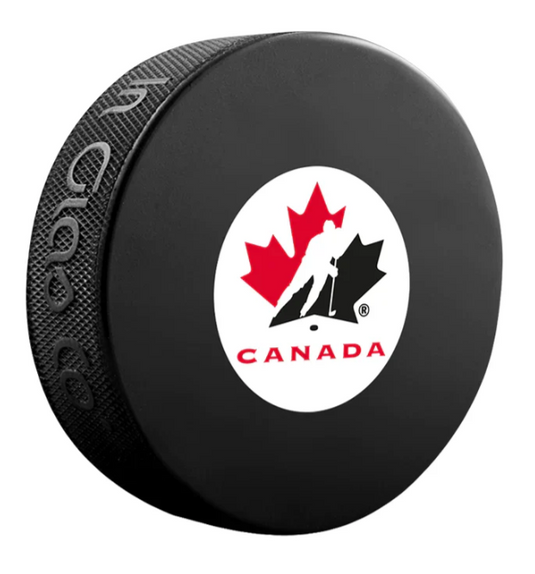 Pre-Order - Scott Wedgewood Autographed Team Canada Hockey Puck
