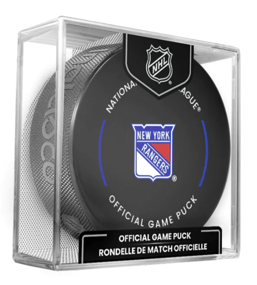 Pre-Order - Jonathan Quick Autographed New York Rangers Official Hockey Puck
