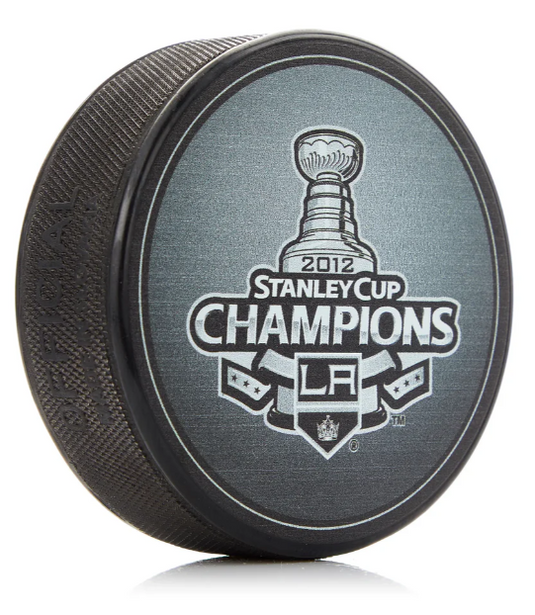 Pre-Order - Jonathan Quick Autographed Los Angeles Kings 2012 Stanley Cup Hockey Puck