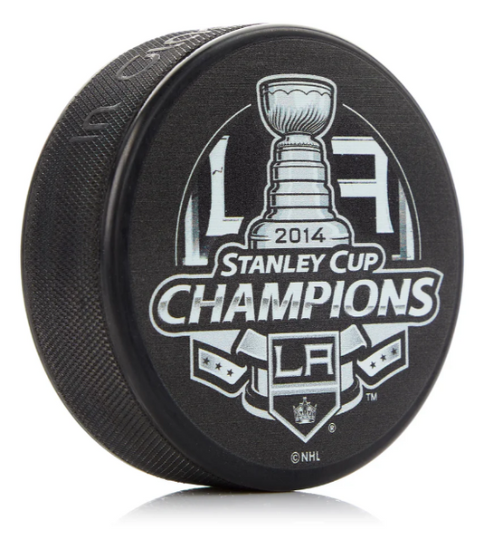 Pre-Order - Jonathan Quick Autographed Los Angeles Kings 2014 Stanley Cup Hockey Puck