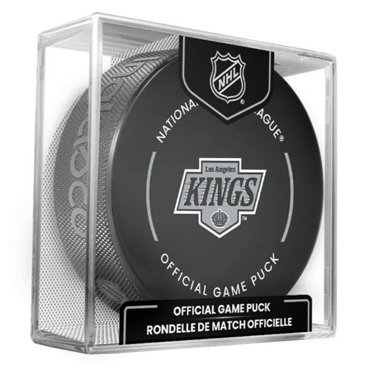 Pre-Order - Jonathan Quick Autographed Los Angeles Kings Official Hockey Puck