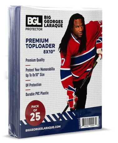 BIG GEORGES LARAQUE BGL Premium Toploader 8X10 (25ct)