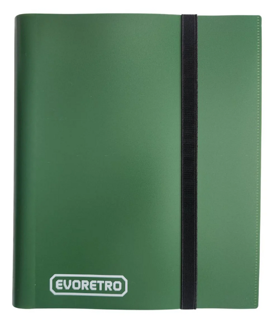 EVORETRO 9 Pocket Card Flex Portfolio | 360 Card Collector Folio Binder